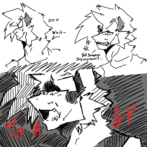 AYO IS DAT FNAFCRAFTER12?!?!?! - Online Drawing Game Comic Strip Panel by OneWithTheShadows
