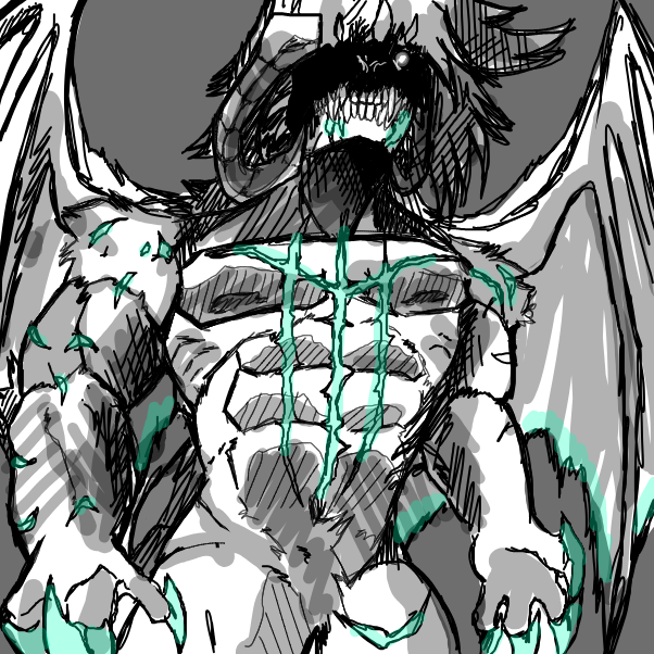 Drawing in Creature by OneWithTheShadows