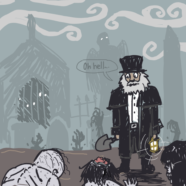  - Online Drawing Game Comic Strip Panel by SeanTrunks