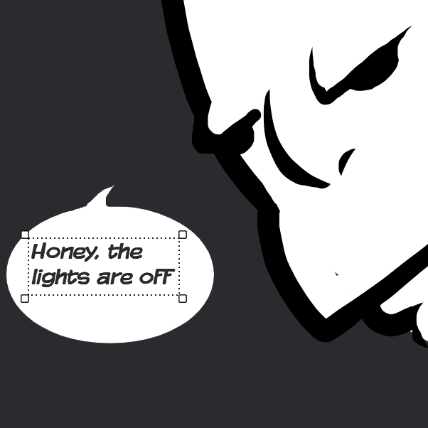 Drawing in The Lights out by pansreader