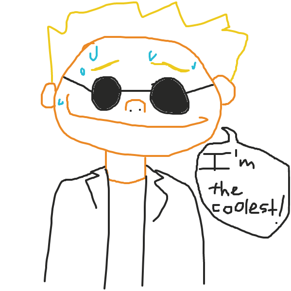 Drawing in Coolest kid by BigShoeStudio