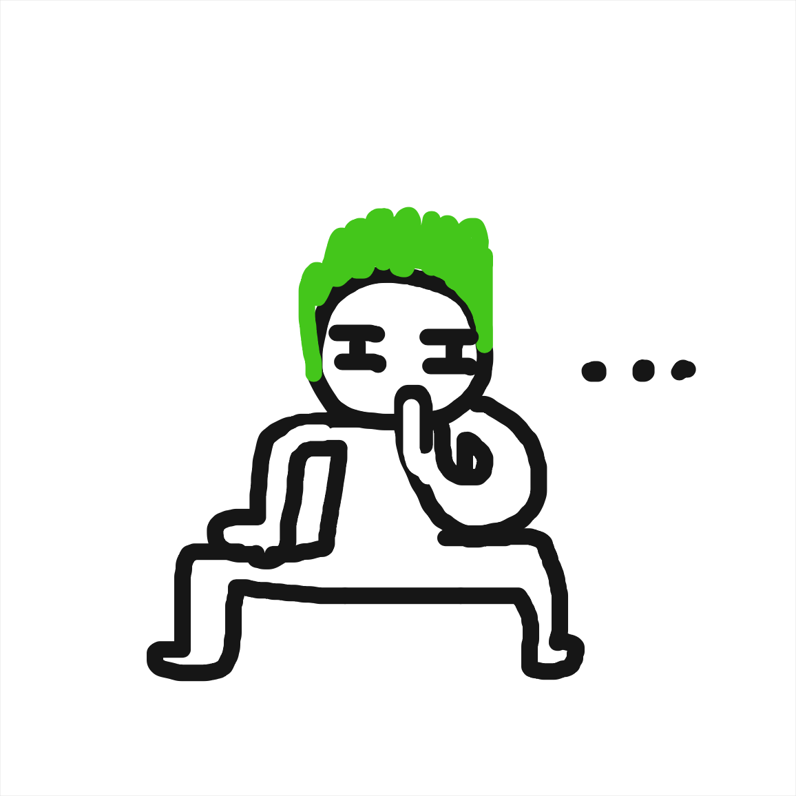 Drawing in What is life?  by unfortunate fool