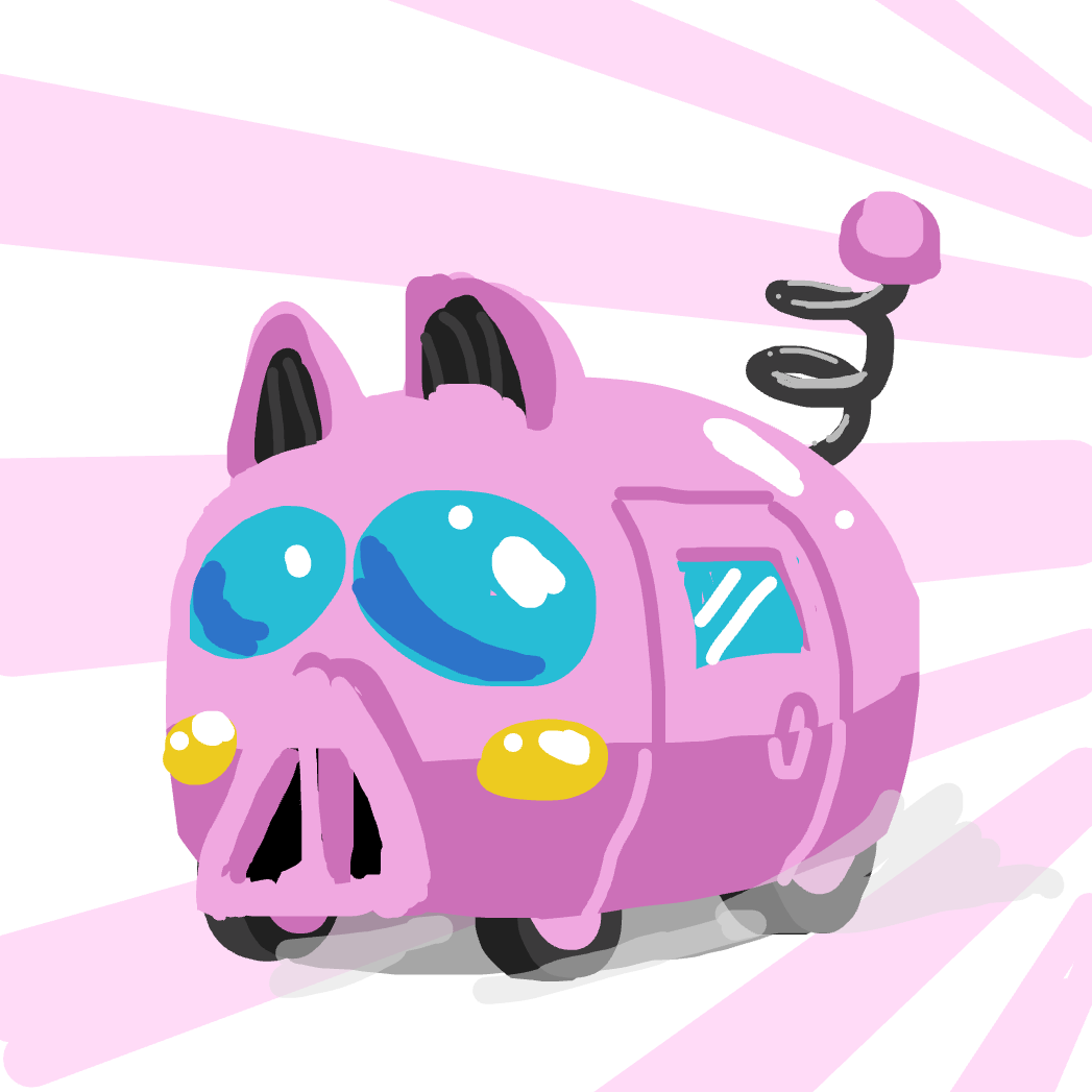 Drawing in Pig Mobile by SeanTrunks