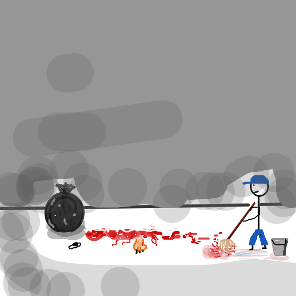 Drawing in Eye of the Tiger by NINJA FARTLE