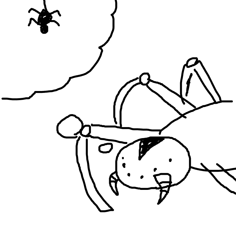 Drawing in DEATH TO PJ by garfieldfan1005