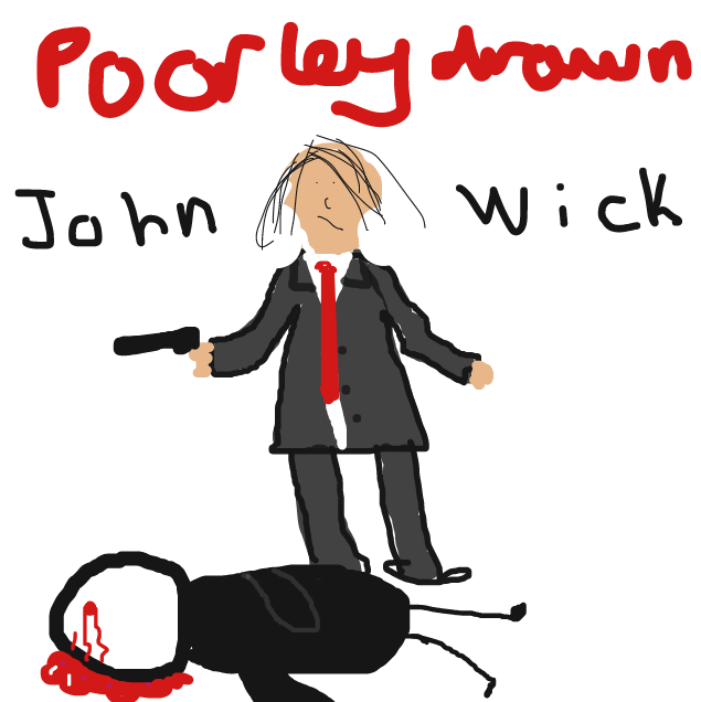 Drawing in .Wake Up 2.0 by NINJA FARTLE