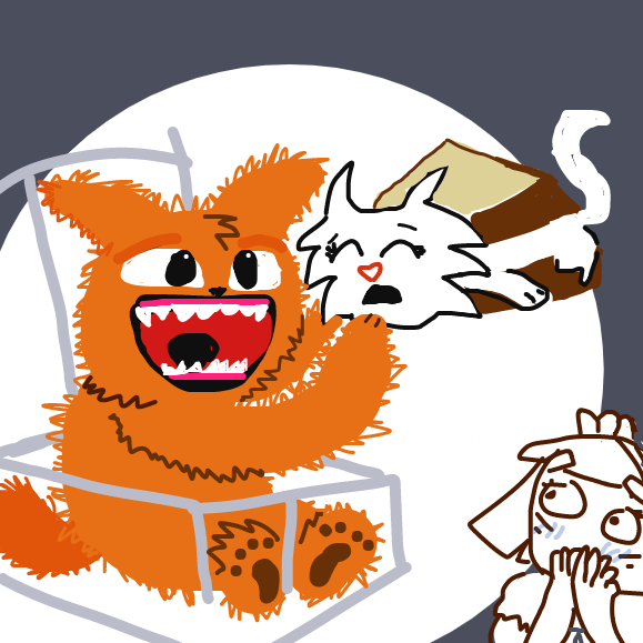 No ketchup? No mayo!? No mustard?? What a disgusting sandwich! - Online Drawing Game Comic Strip Panel by Vytron