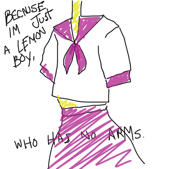 Drawing in YA LEMONBOY by Moonsalami