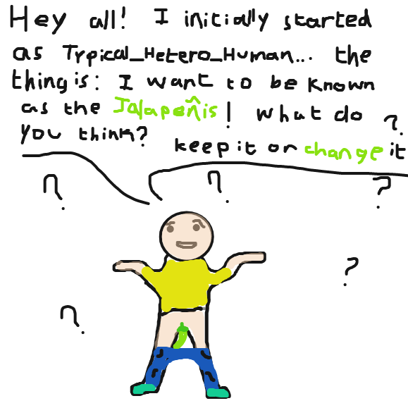 Liked webcomic Should I change my name?