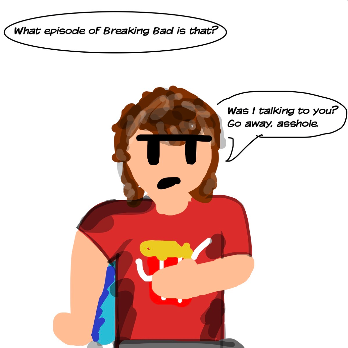 Drawing in POV: Yoshi just challenged you to a dance off by montesquieu