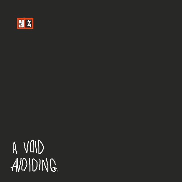 "A Void Avoiding". The original panel is drawn smaller in the top left corner...smaller in a larger void. - Online Drawing Game Comic Strip Panel by jamdaddy
