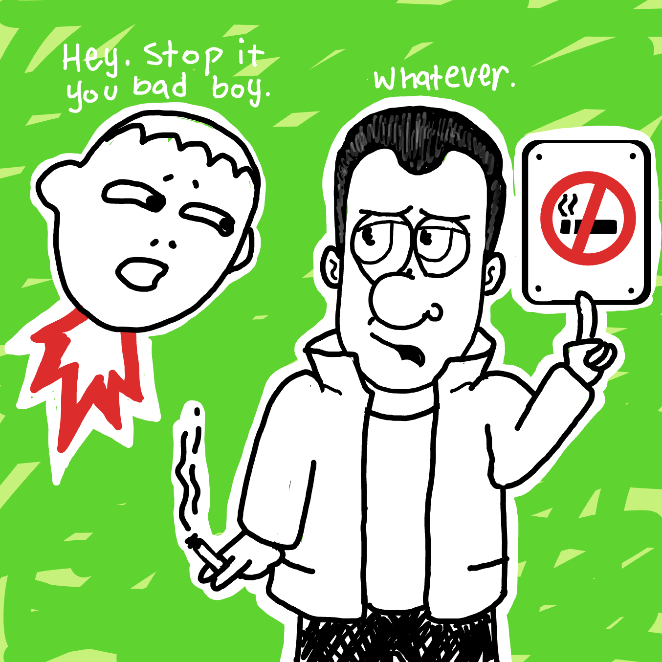Drawing in Misanthropist by Wizard Croissant