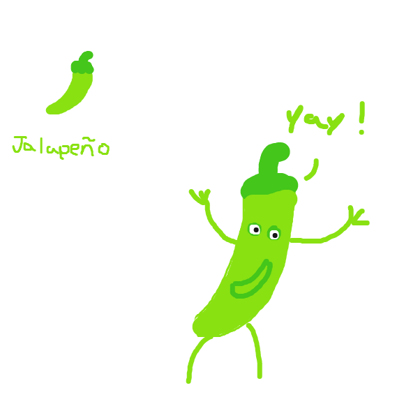 Jalapeño - Online Drawing Game Comic Strip Panel by Typical_Hetero_Human