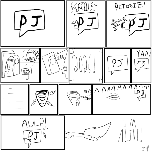 Z is back with a fresh new look! It only took 4 years! - Online Drawing Game Comic Strip Panel by Z.The.Comic