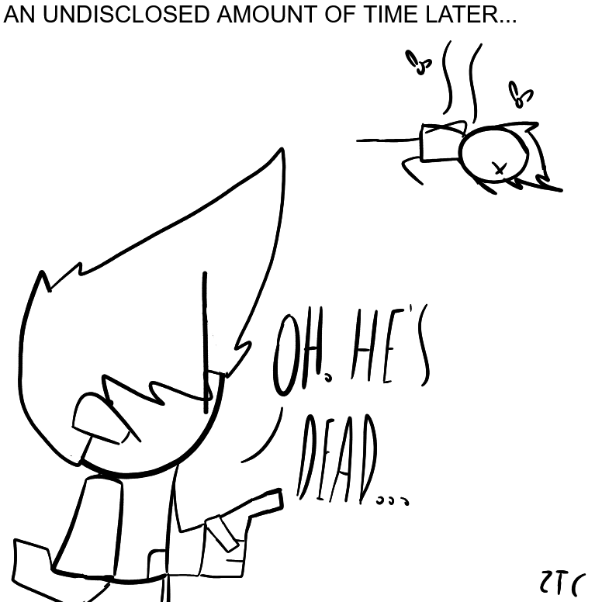 Drawing in An noncool jam that will be ignored by Z.The.Comic