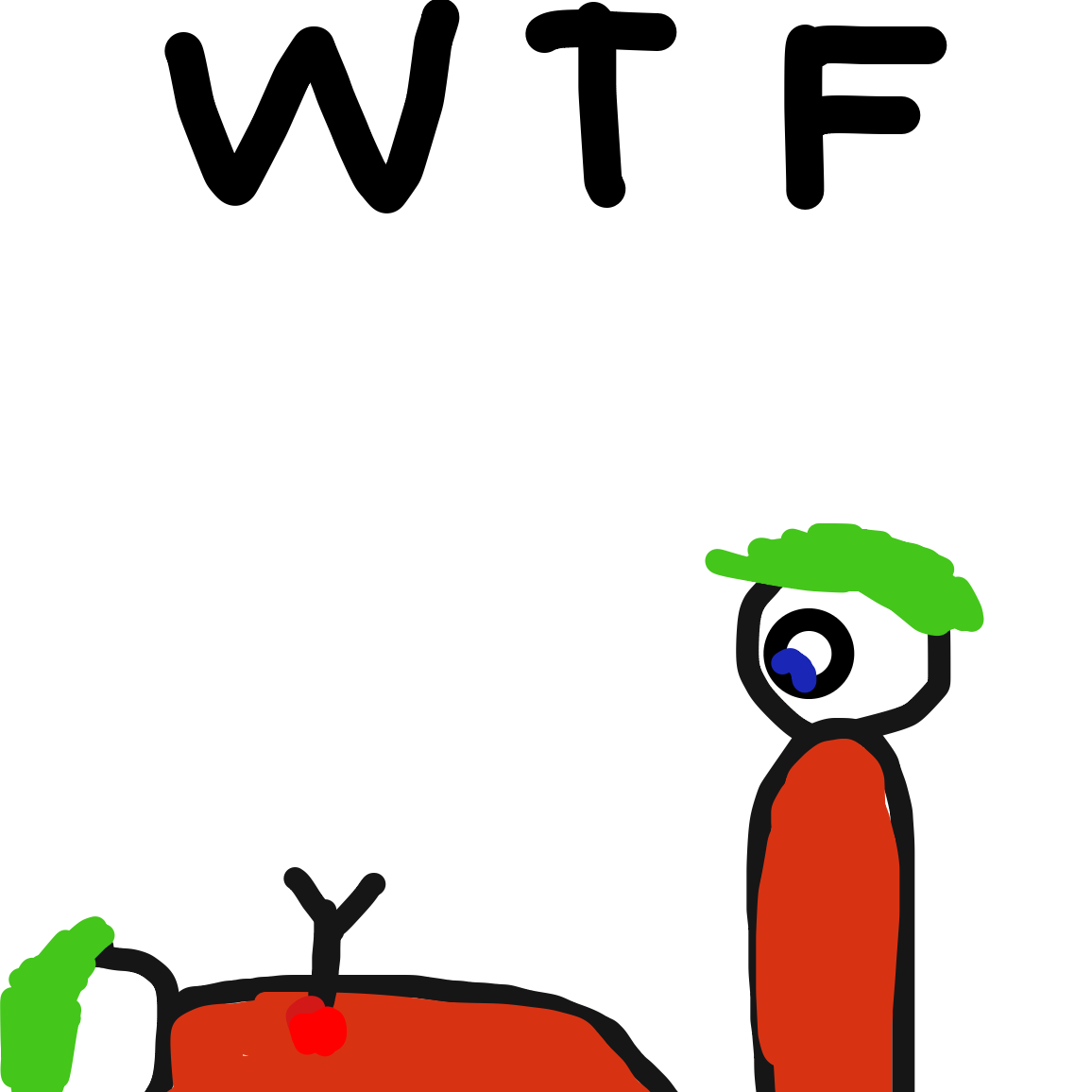 Steven is basically immortal with dimensional travel - Online Drawing Game Comic Strip Panel by Nonexistent 