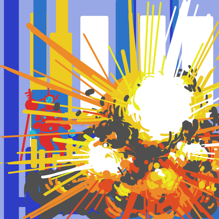  - Online Drawing Game Comic Strip Panel by nooz