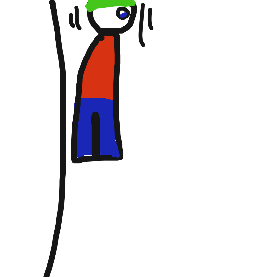 Well shit I have fallen off a cliff - Online Drawing Game Comic Strip Panel by Nonexistent 