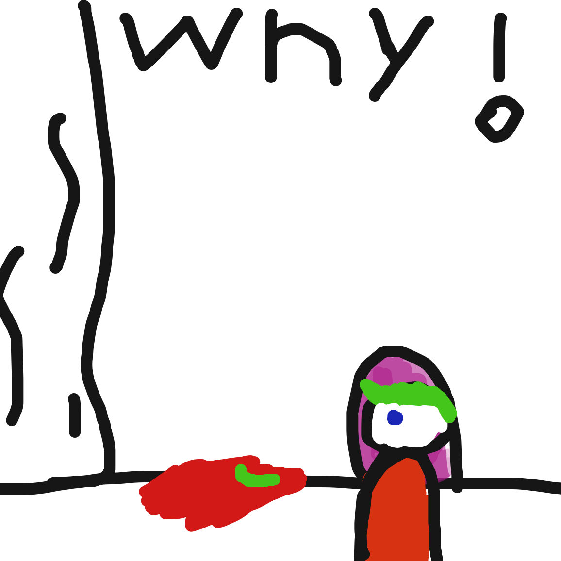 Steven from dimension Earth 174. - Online Drawing Game Comic Strip Panel by Nonexistent 