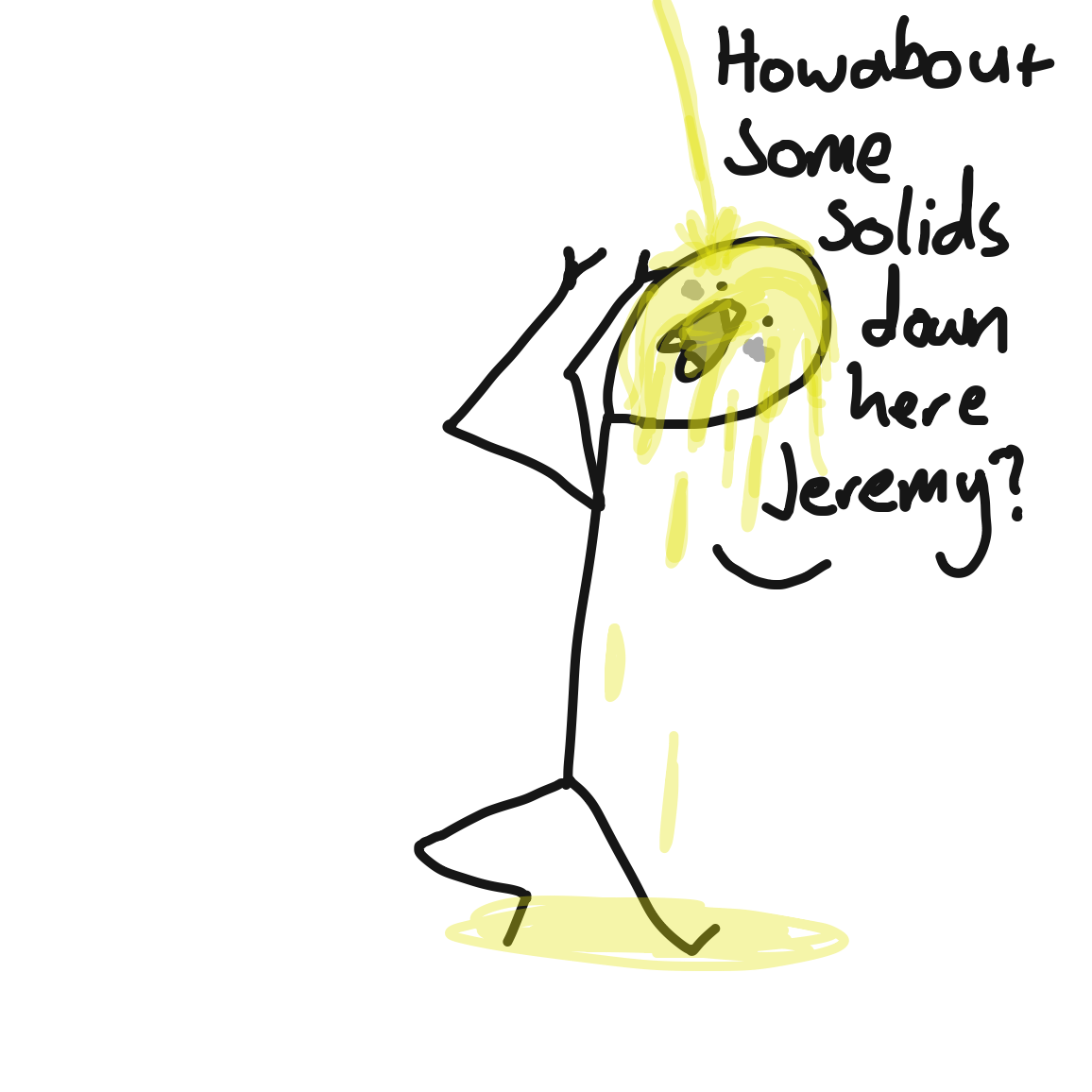 Drawing in Get Me Out! by joshyouart