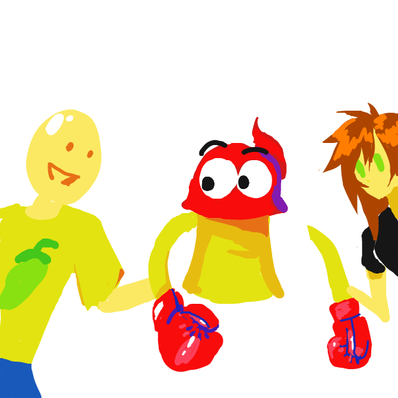 Drawing in plok by ThaSilentArtist