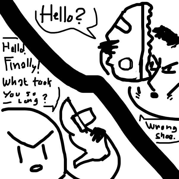  - Online Drawing Game Comic Strip Panel by The Real Peyocay