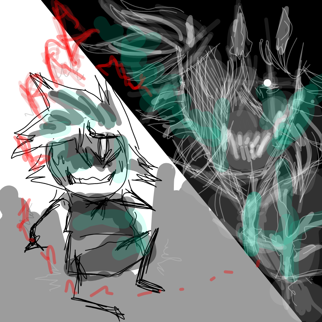 Ruh Oh, Spaghetti 'O's - Online Drawing Game Comic Strip Panel by OneWithTheShadows