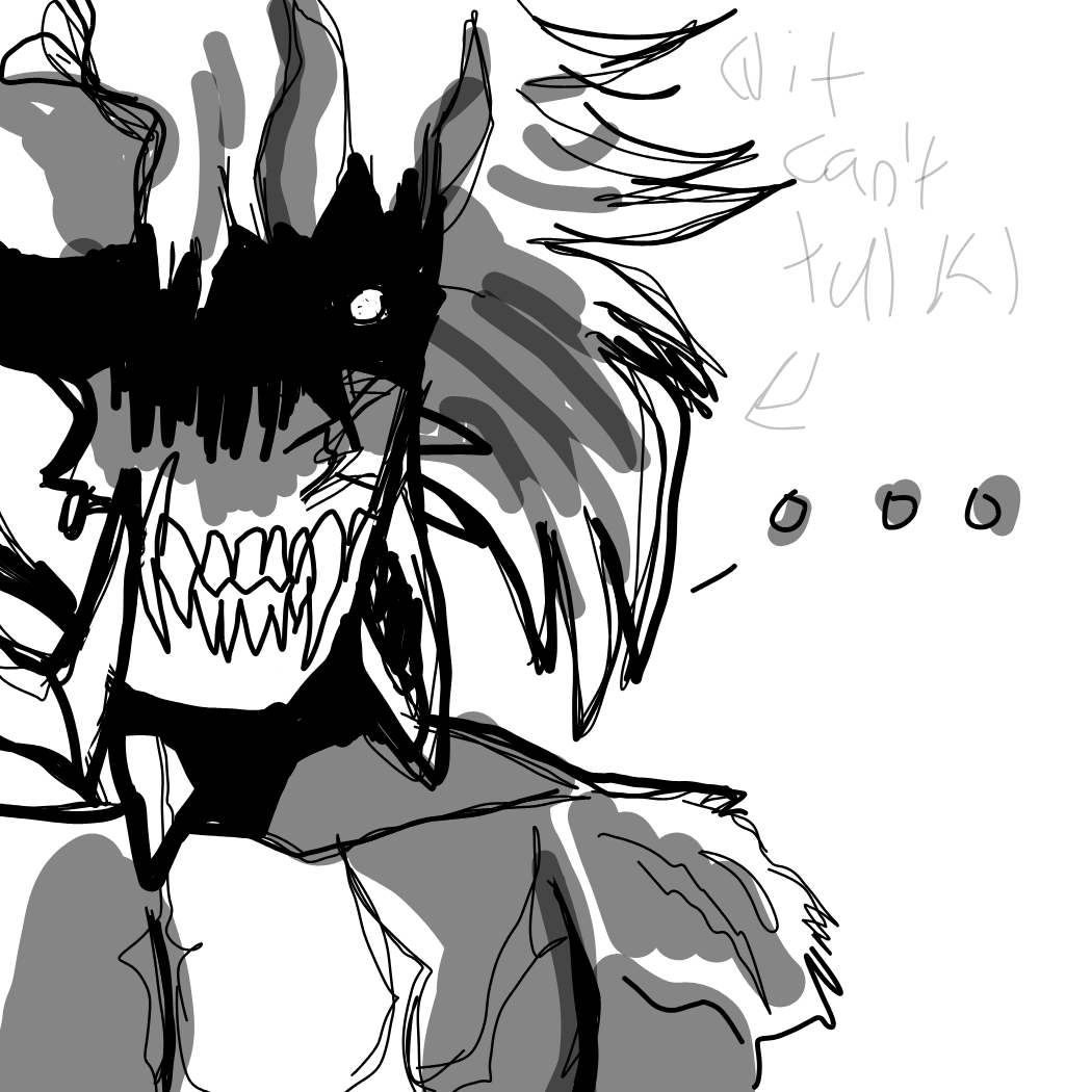 Drawing in Creature by OneWithTheShadows
