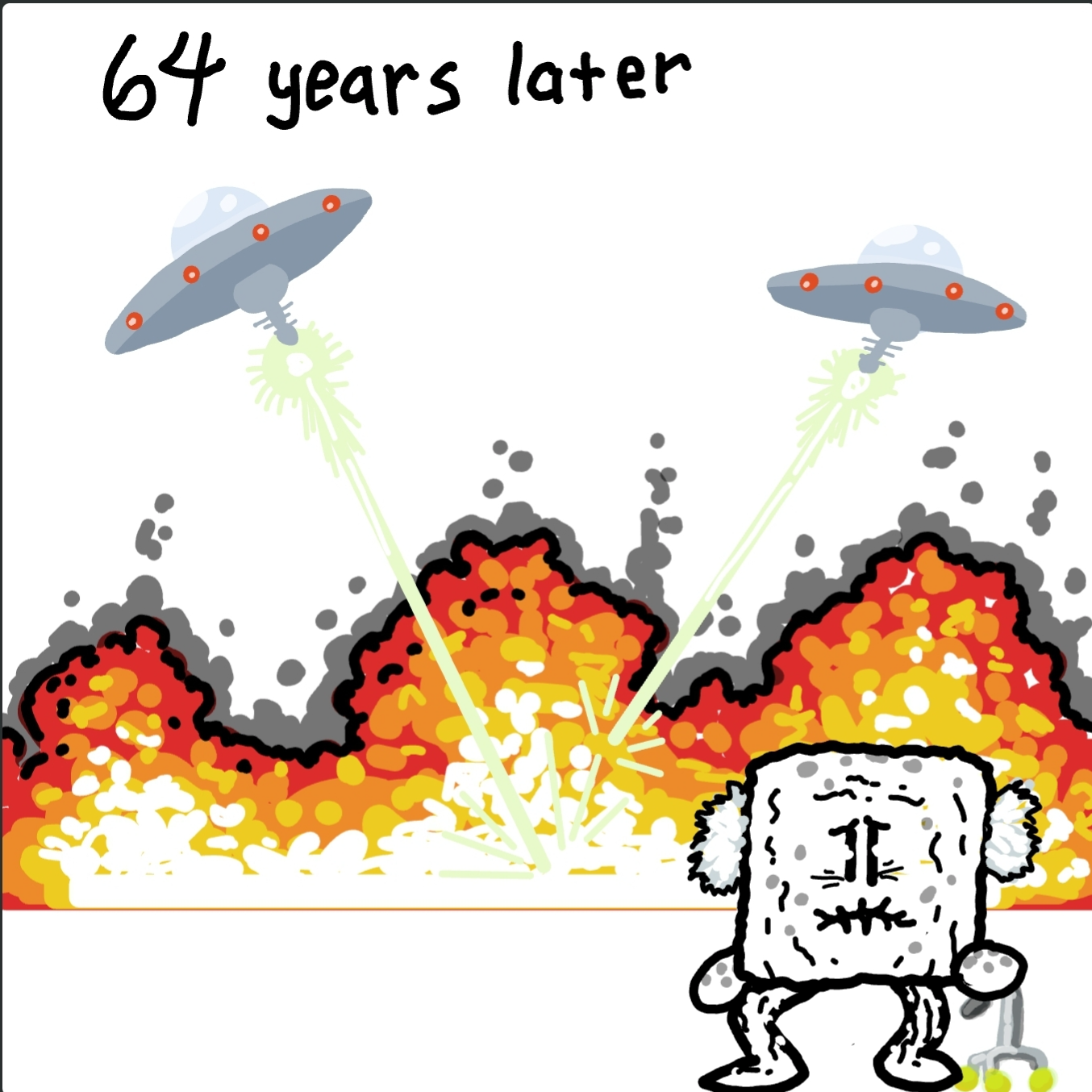 Drawing in Battle Aftermath by Wizard Croissant