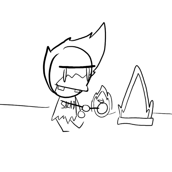 First panel in POV: It's only been three minutes with no WiFi drawn in our free online drawing game