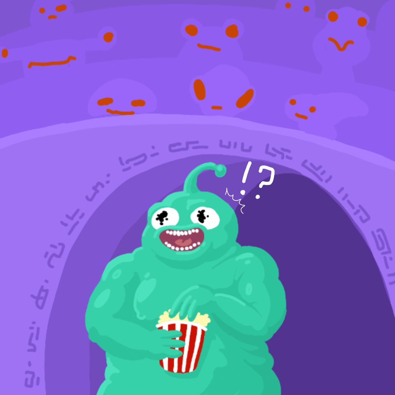 Drawing in Galactic Tournament 2000 by Wizard Croissant