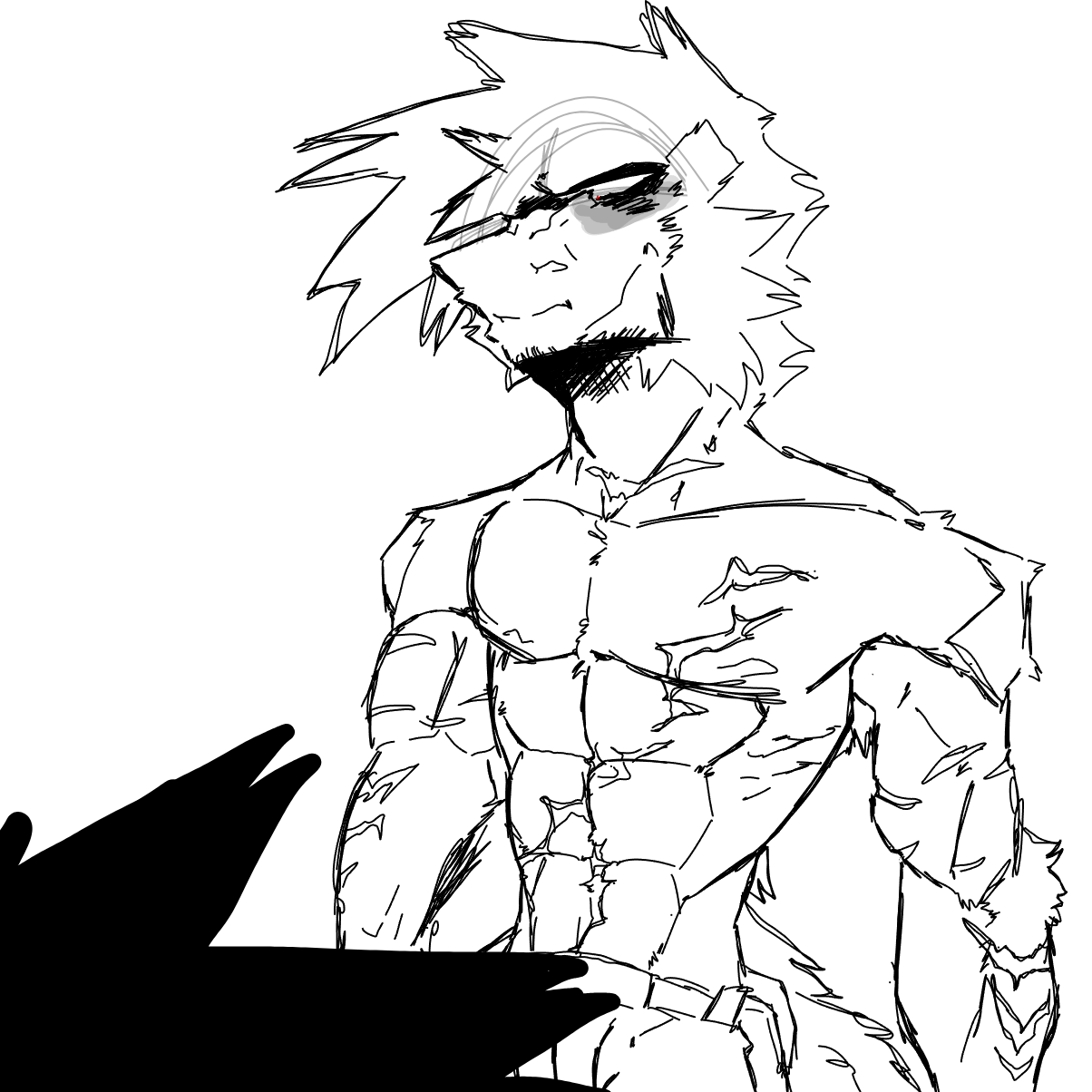 First panel in Protagonists??? drawn in our free online drawing game