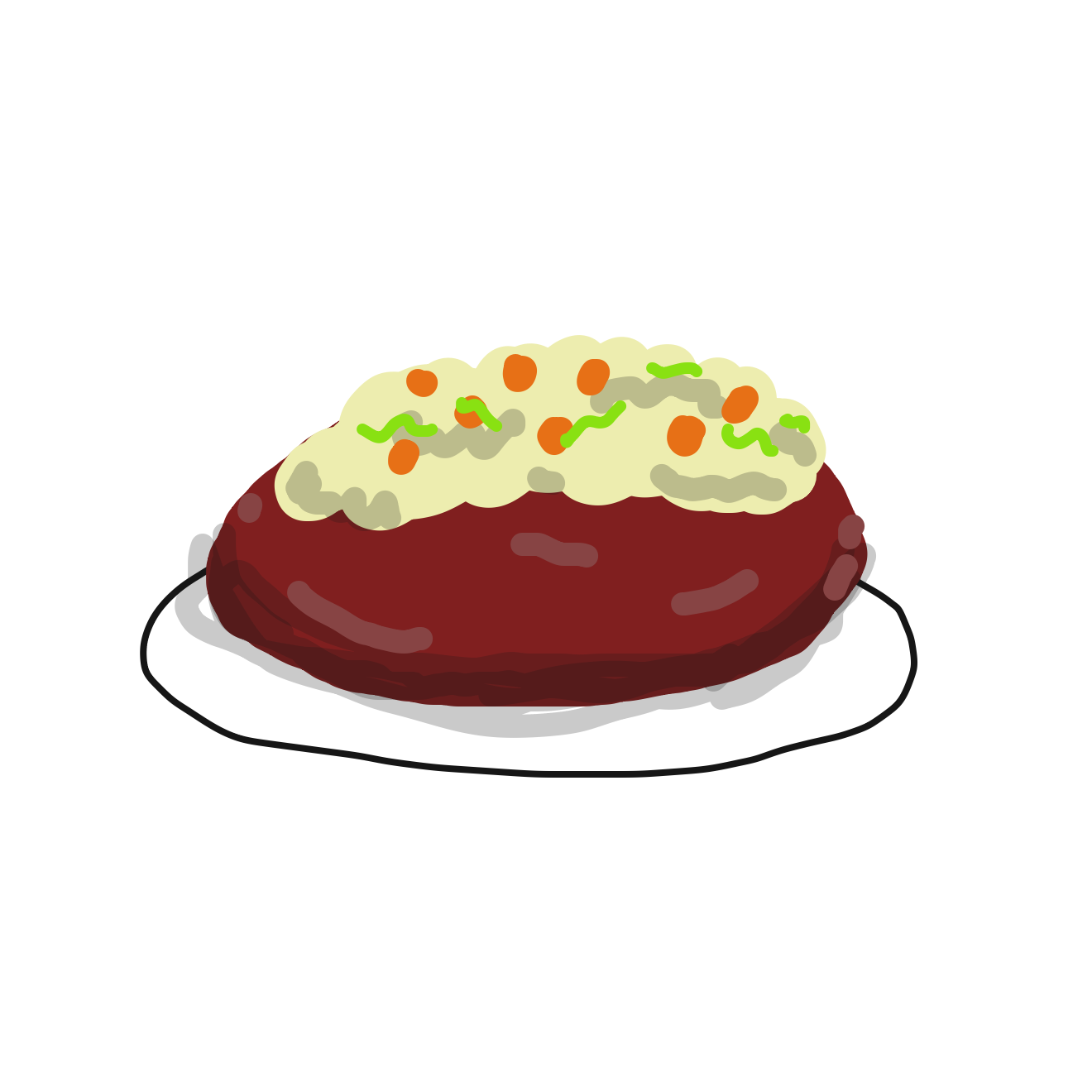 Drawing in Best You Can Potato In 1.5min. by joshyouart