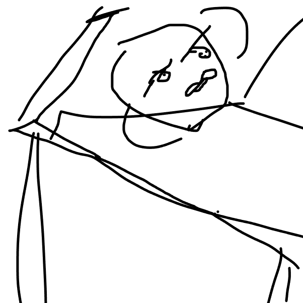First panel in wakeupsleep drawn in our free online drawing game
