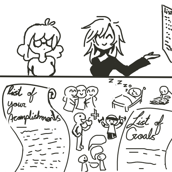 Drawing in Self Love  by ThaSilentArtist