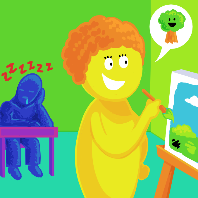 Drawing in Paint Teacher by 🔲