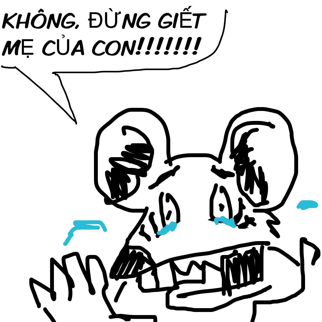 Drawing in Vietnam flag  by montesquieu