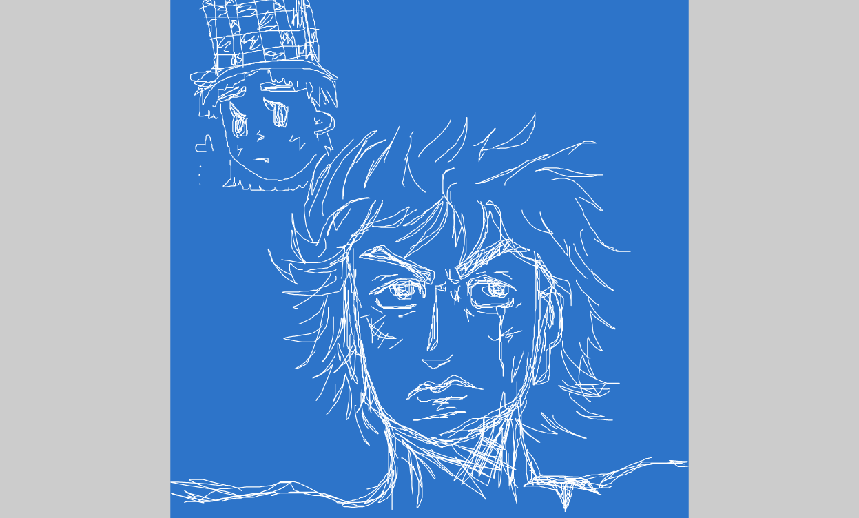 Drawing in SOMETHING SIMPLE DRAWN IN JOJO STYLE 2 by Miray