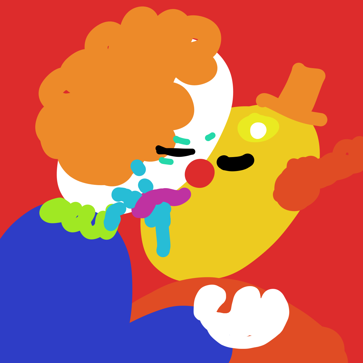 Drawing in 🤡 by B055man69