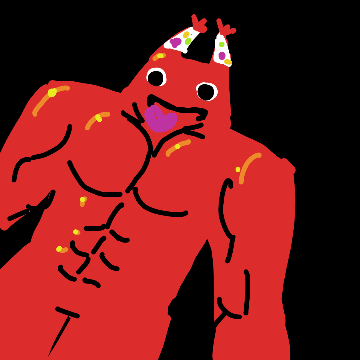 Drawing in Ban ban by B055man69