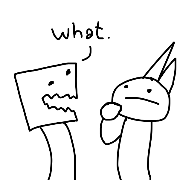 second person says what - Online Drawing Game Comic Strip Panel by The Real Peyocay