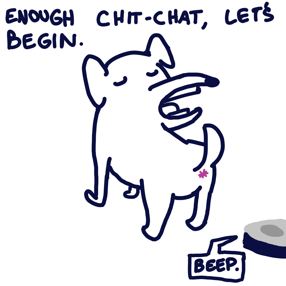 Drawing in Dogs that work by Plutomics