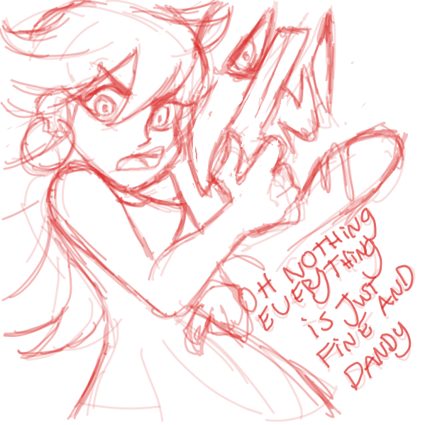 Drawing in What's wrong Panty? by Tamakid