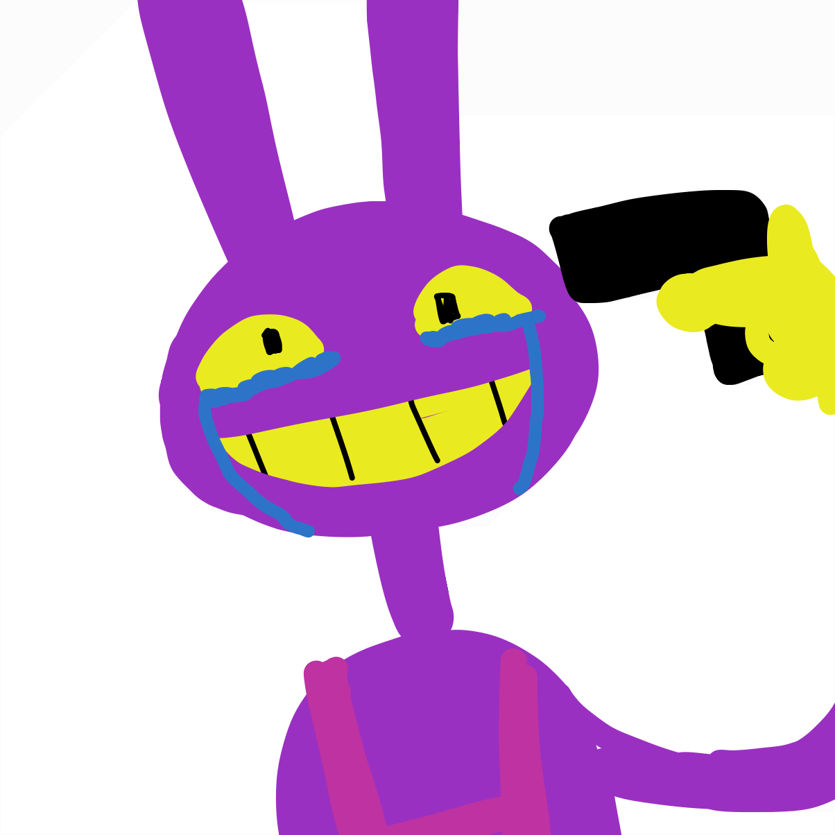 First panel in Bunny drawn in our free online drawing game