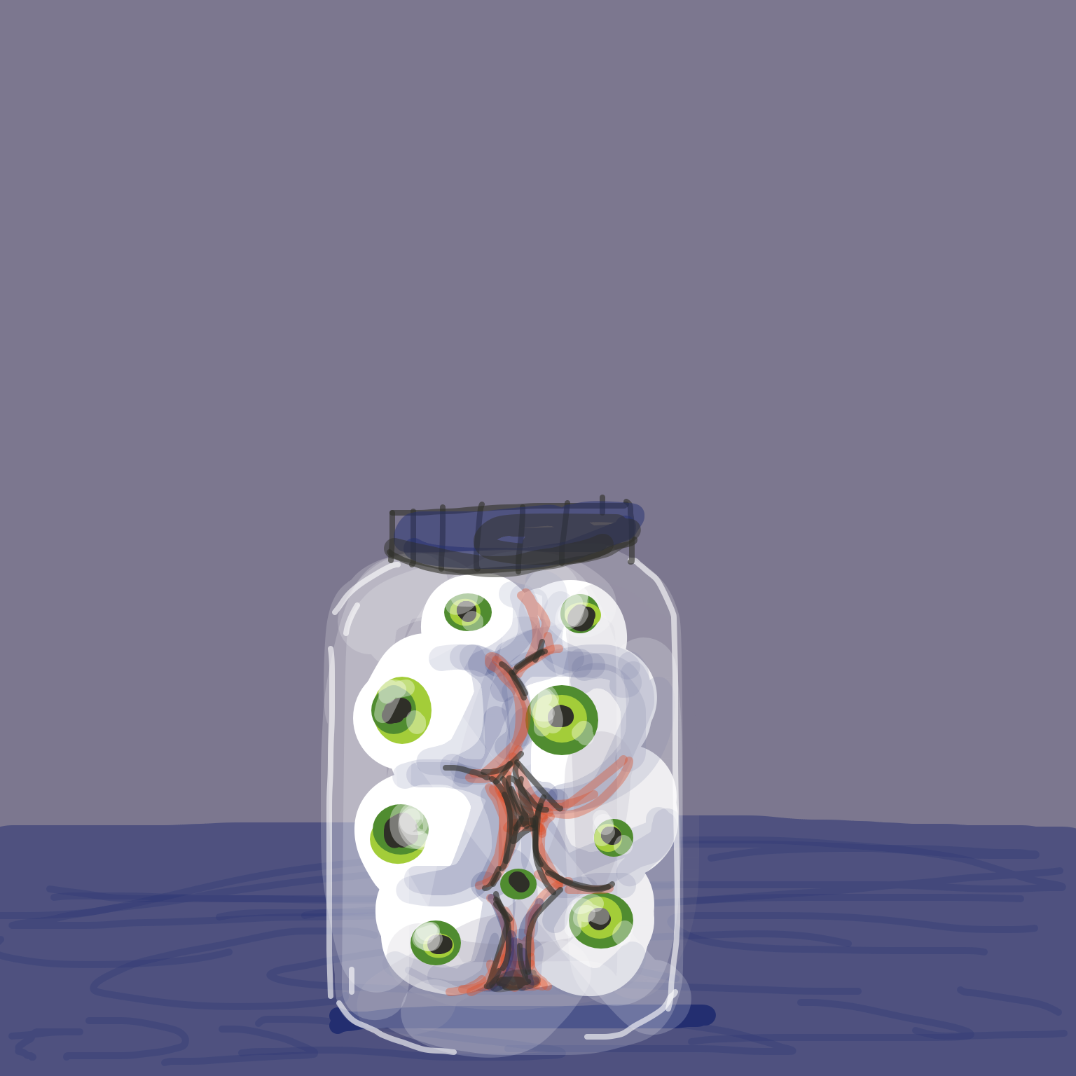Liked webcomic Jar of eyeballs