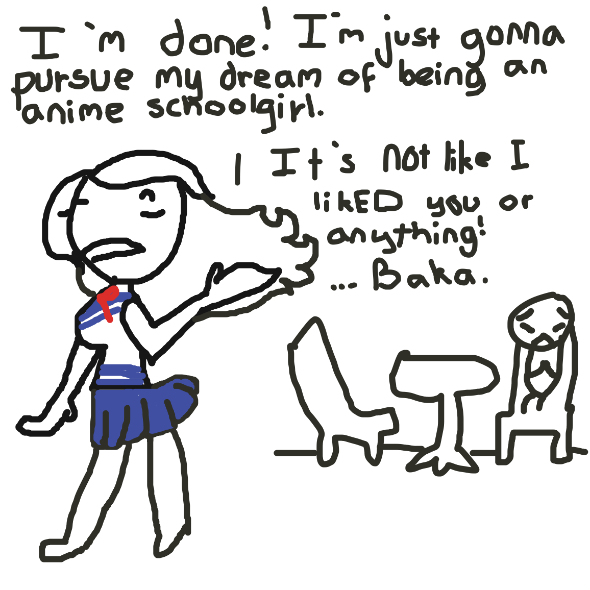 Drawing in Move Along, Nothing to see here! by unfortunate fool