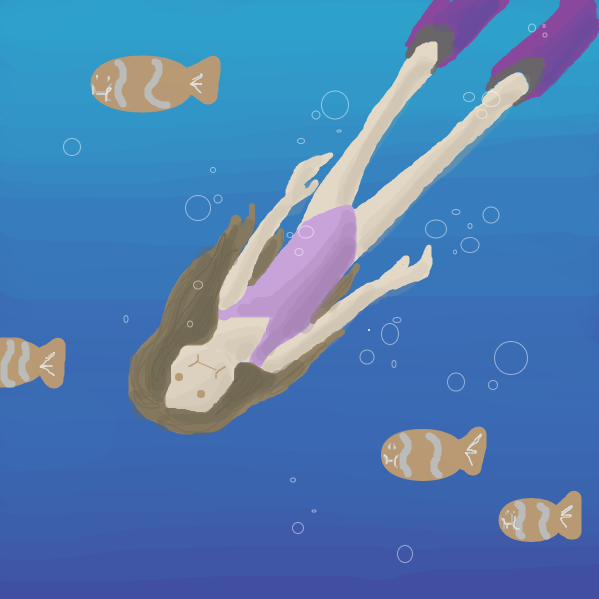 Drawing in Bubbles by emmeanais 