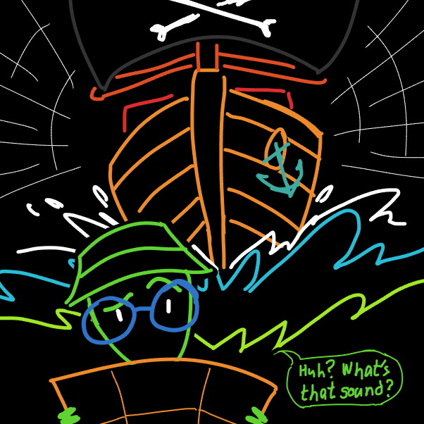 Drawing in X Marks the Spot by SeanTrunks