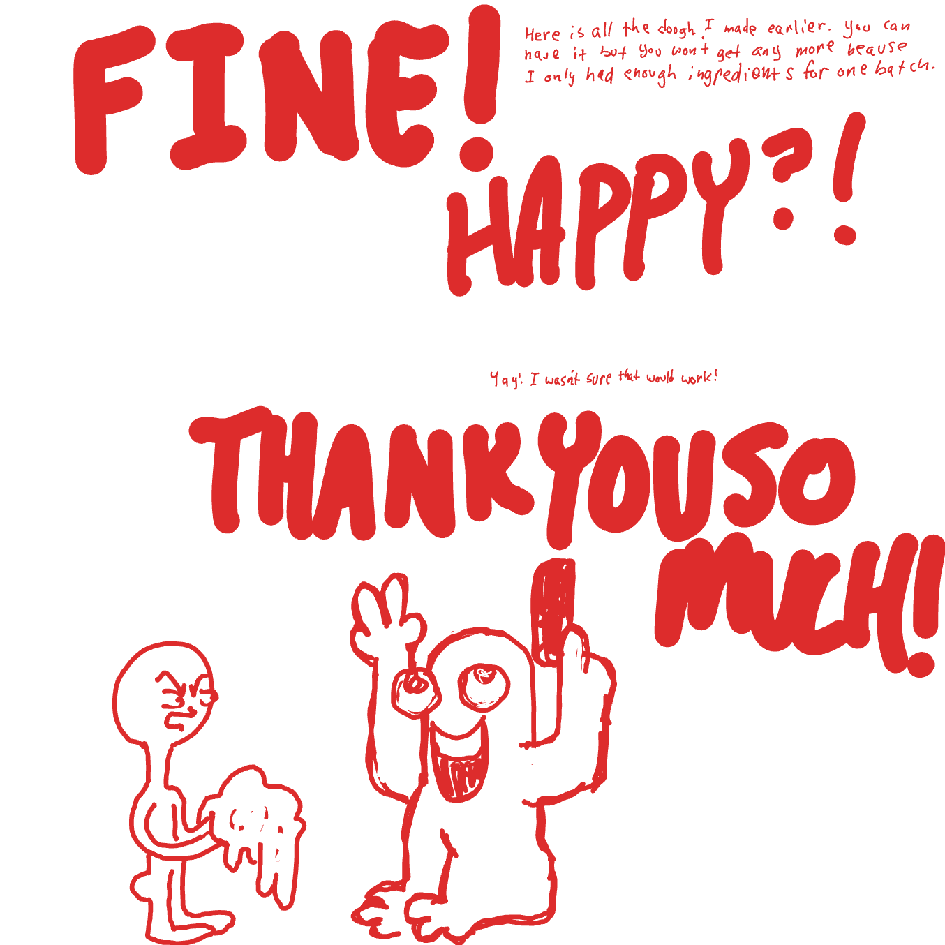  - Online Drawing Game Comic Strip Panel by Wizard Croissant