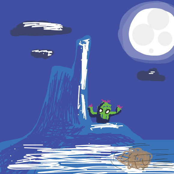  - Online Drawing Game Comic Strip Panel by undeadlamb